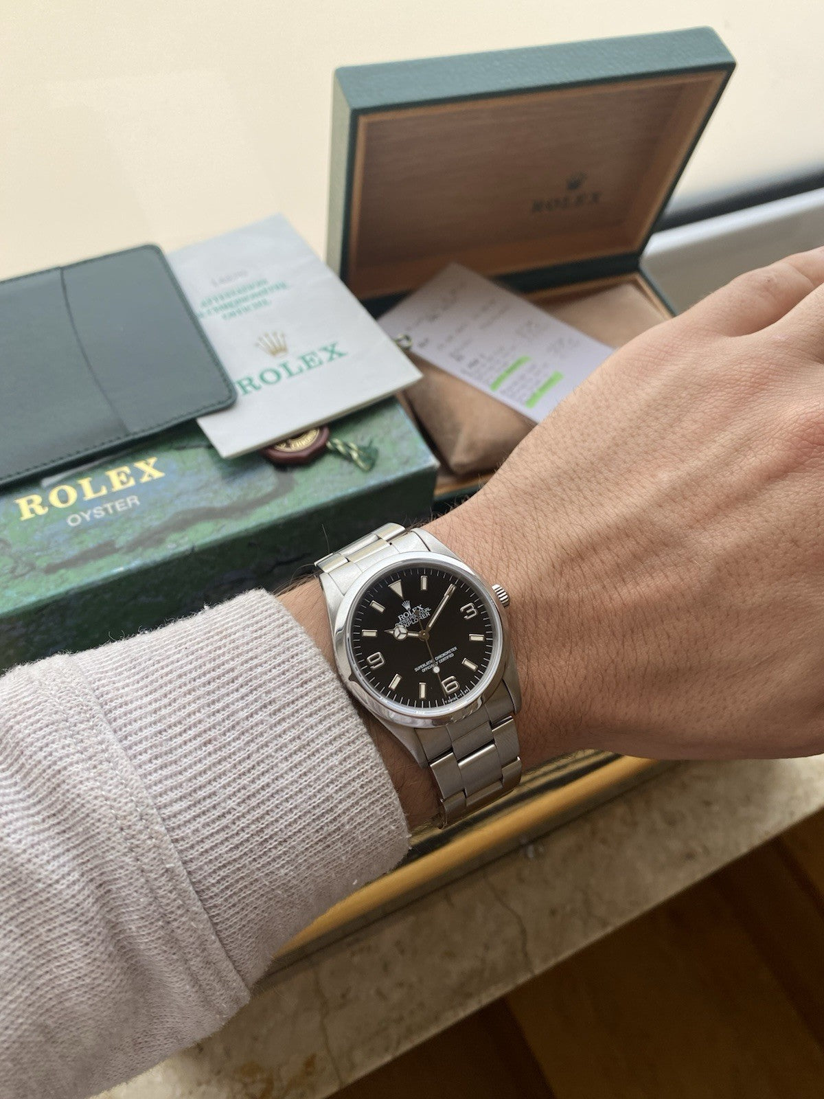 Rolex Oyster Perpetual Explorer I 36mm Automatic Full Set