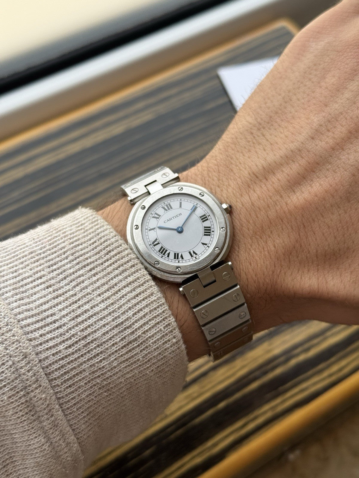 Cartier Santos Vendôme Ronde Quartz – Ref. 8192