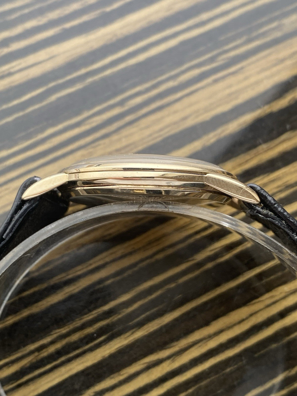 Vintage Omega 9 Carat Gold Watch