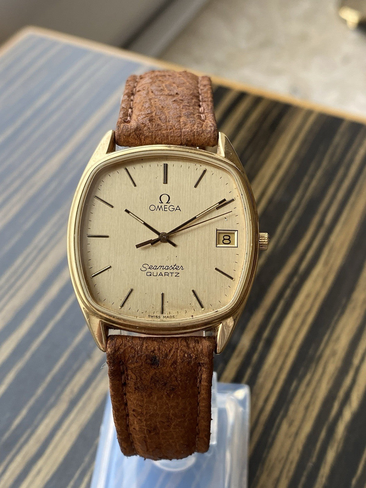 Omega Seamaster Quartz Vintage Watch