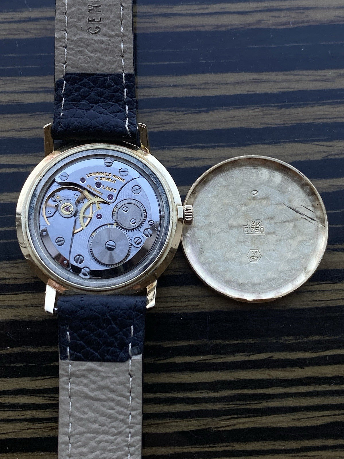 18kt Gold Vintage Longines Watch L846.3