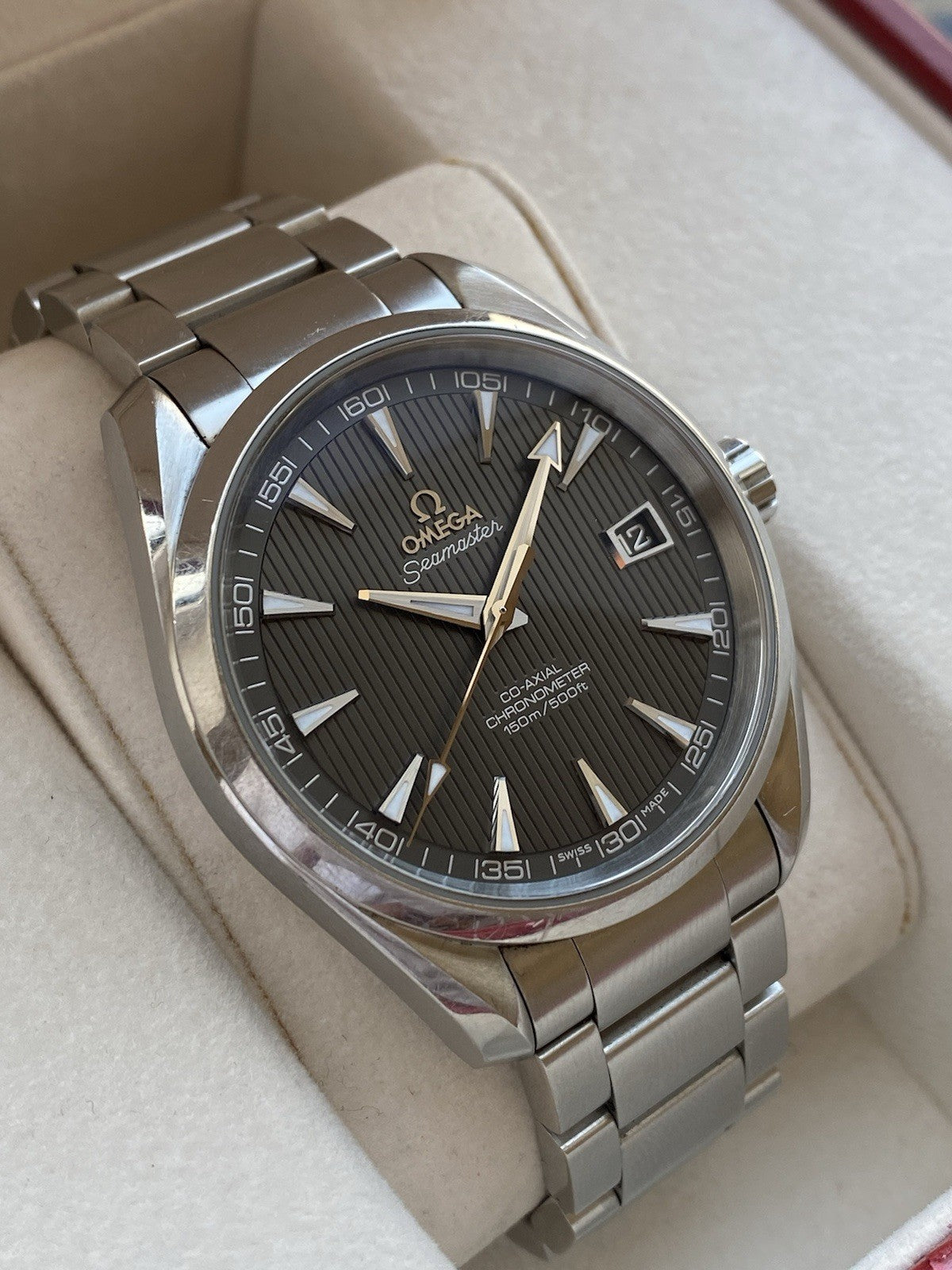 Omega Seamaster Aqua Terra Co-Axial 41mm Full Set 2011