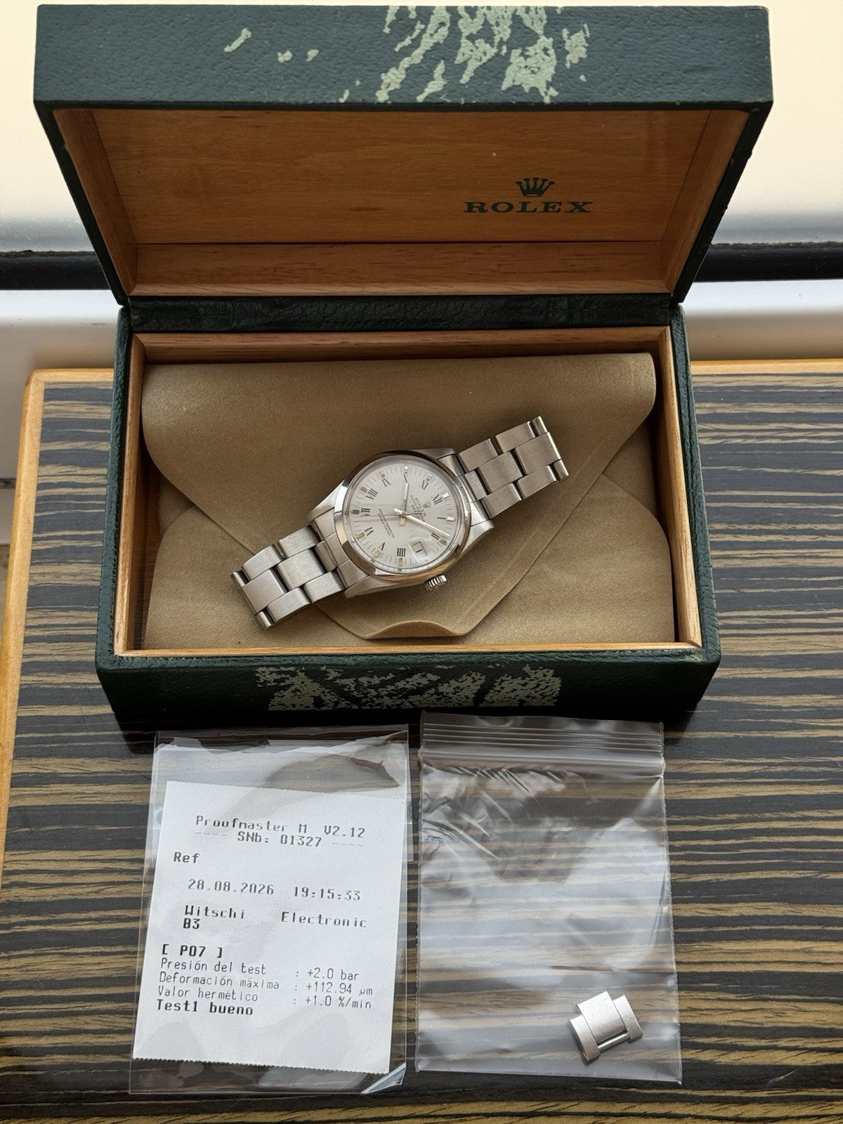 Rolex Date 34mm Automatic Vintage Watch Ref 15000