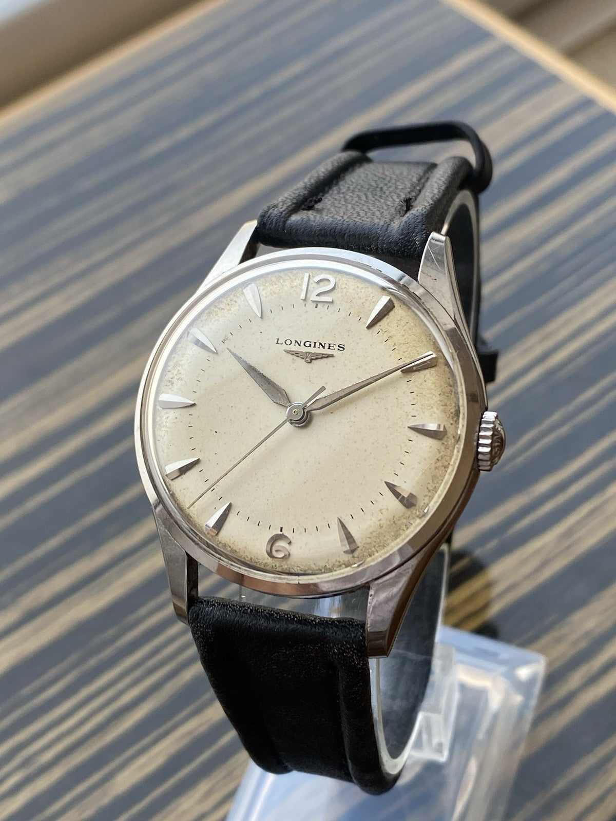 Longines Jumbo Mechanical Vintage Watch