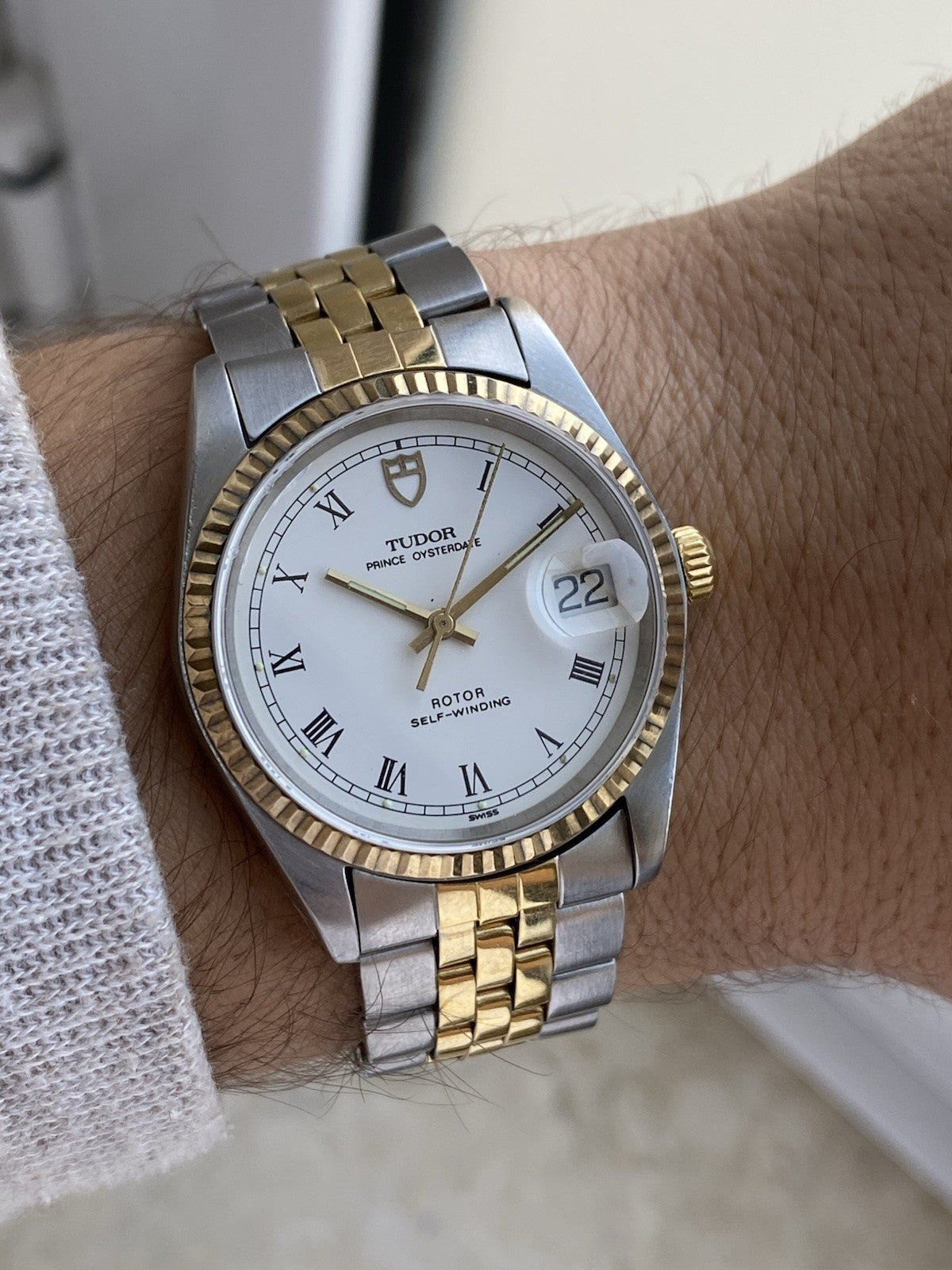 Tudor Prince Oysterdate Rotor Self-Winding Ref. 75203N