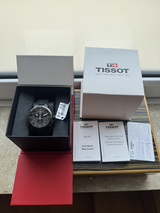 Tissot T-Race Cycling Chronograph Brand New / Full Set black
