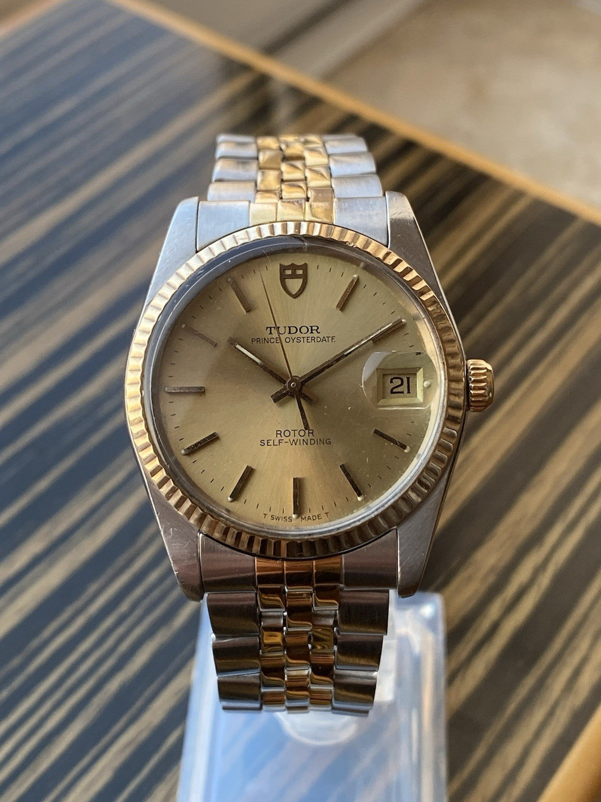Tudor Prince Oysterdate 34mm Automatic Watch