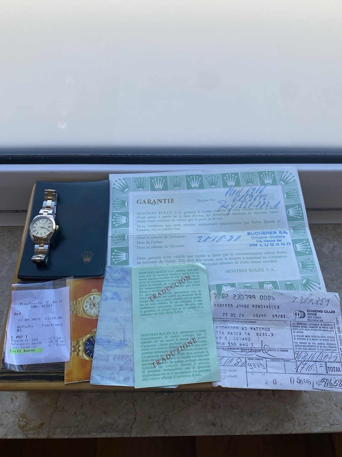 Rolex Oyster Perpetual Date Lady Vintage 26mm Watch