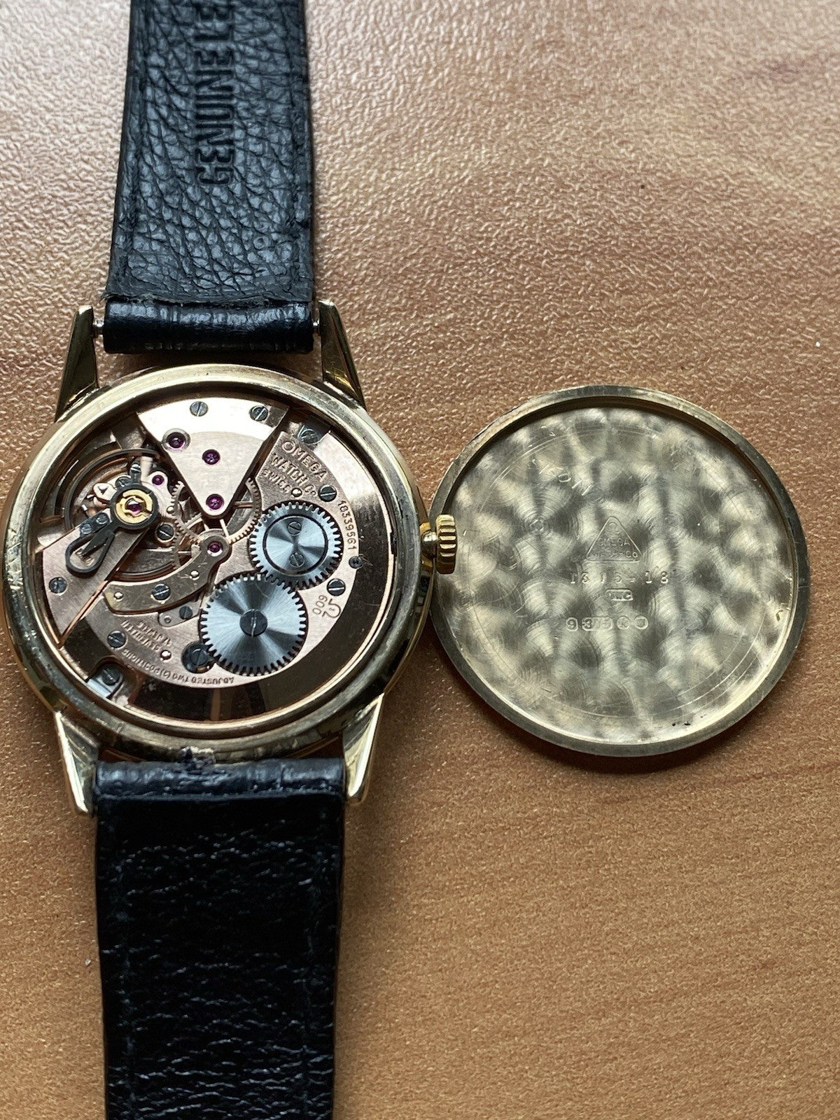 Vintage Omega 9 Carat Gold Watch