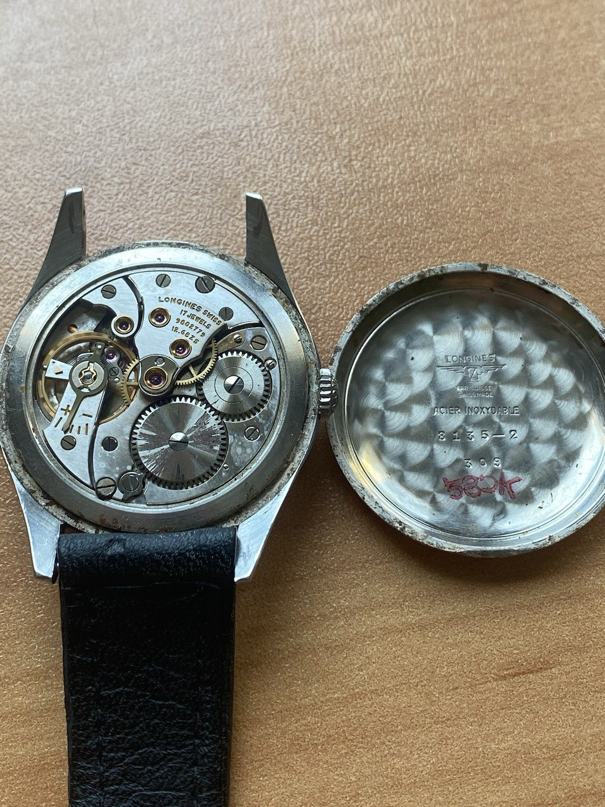 Longines Jumbo Mechanical Vintage Watch