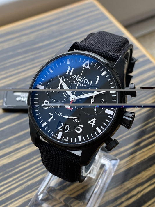 Alpina Startimer Pilot Chronograph Big Date – NOS