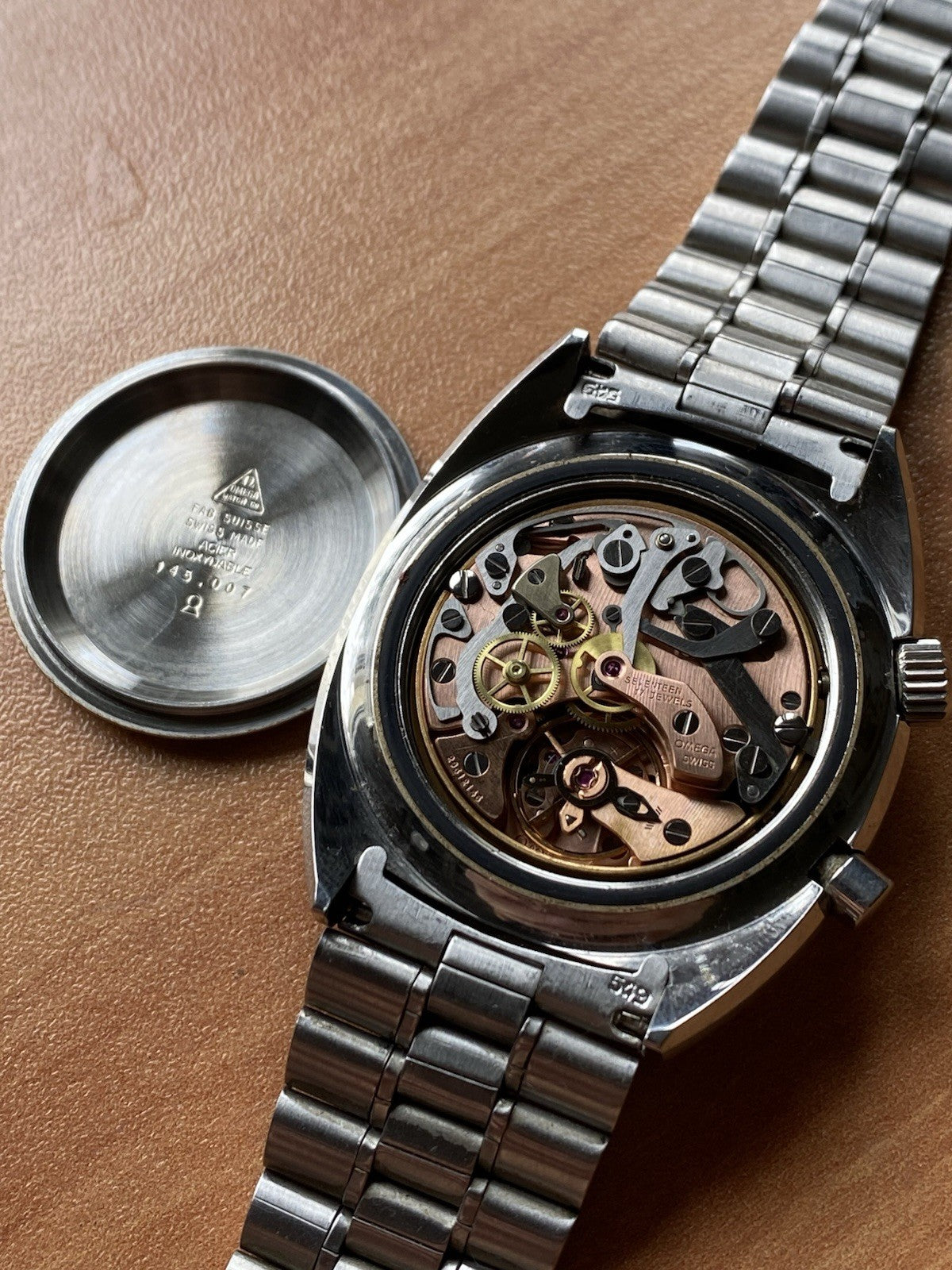 Vintage Omega Seamaster Chronostop 41mm Mechanical Watch