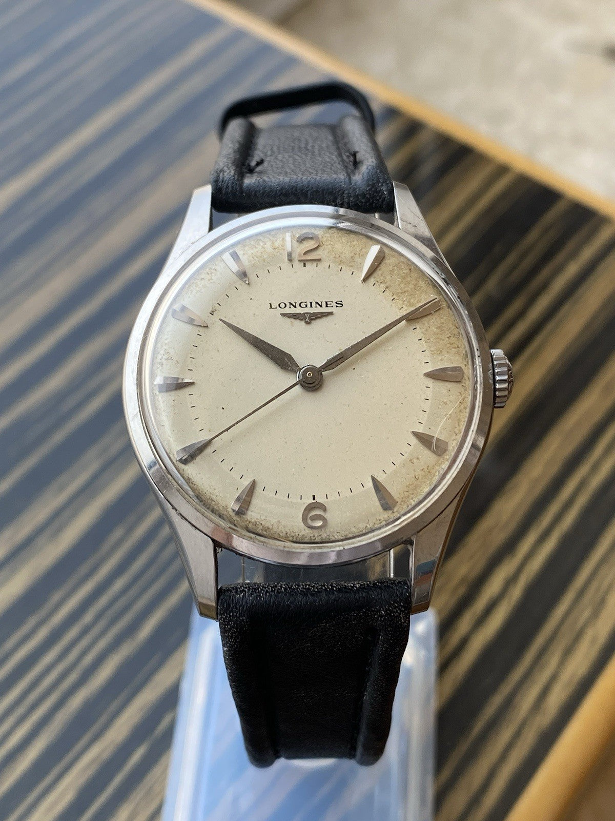Longines Jumbo Mechanical Vintage Watch