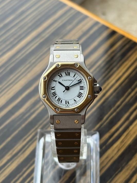 Vintage Cartier Santos Octagon Automatic ladies watch