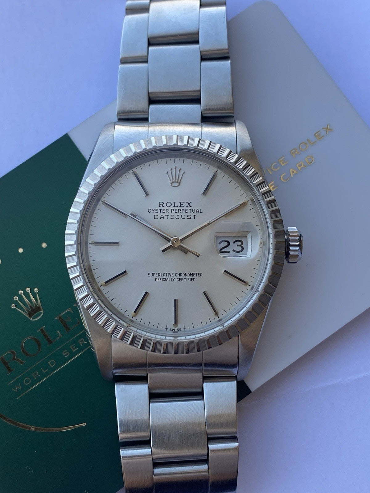Fully Serviced Rolex Datejust 36mm ref. 16030