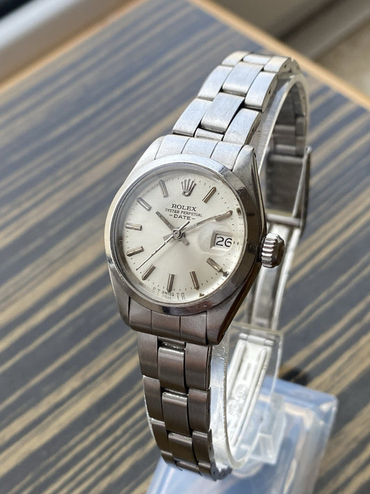 Rolex Oyster Perpetual Date Ladies Automatic 26mm Watch