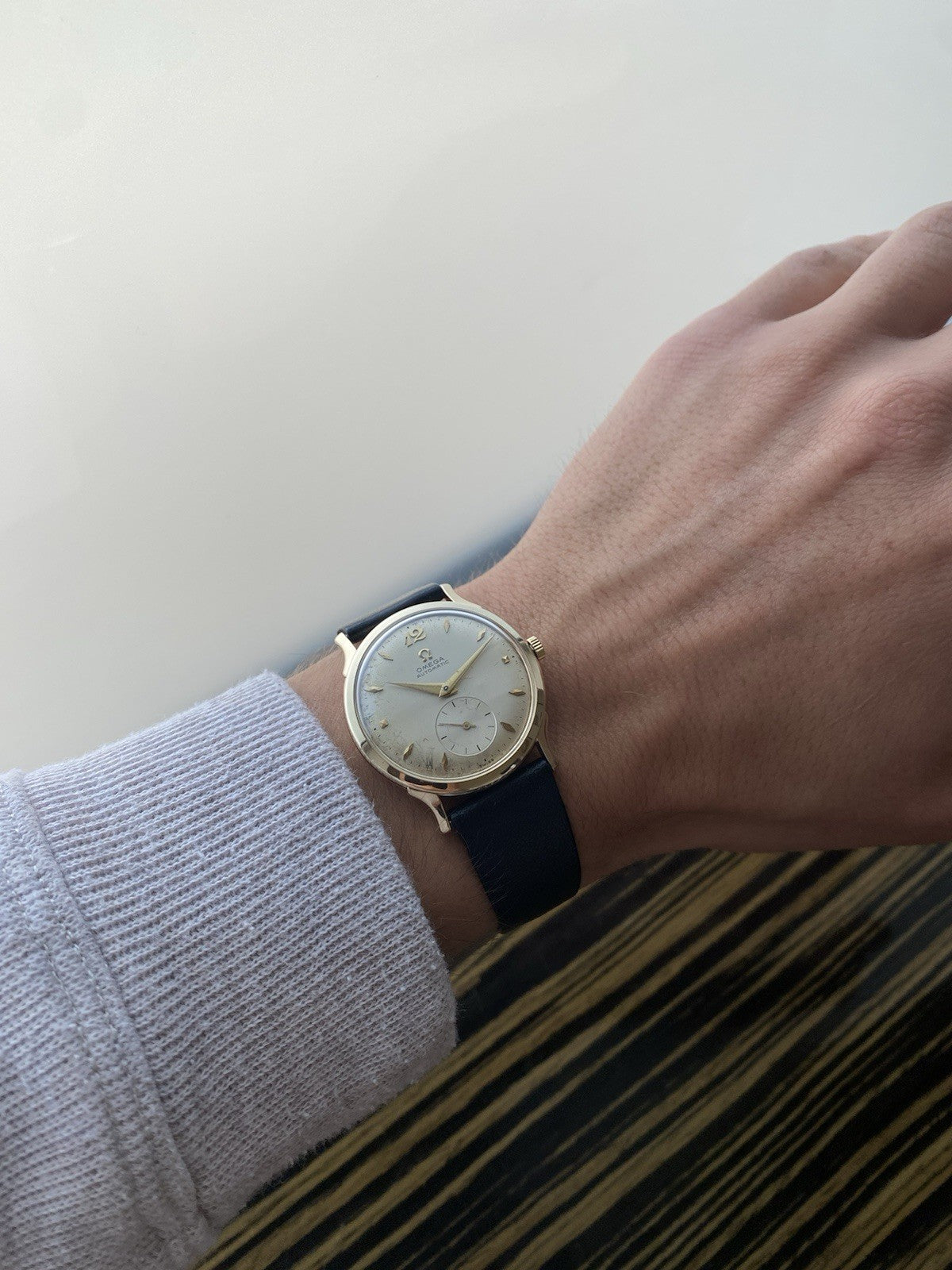 Vintage Bumper Omega Gold Filled Watch