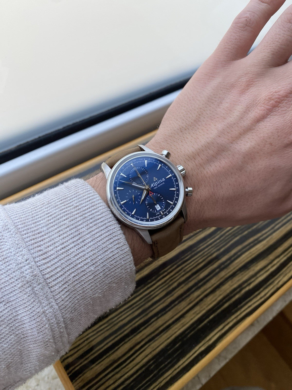NOS Alpina Alpiner Automatic Chronograph