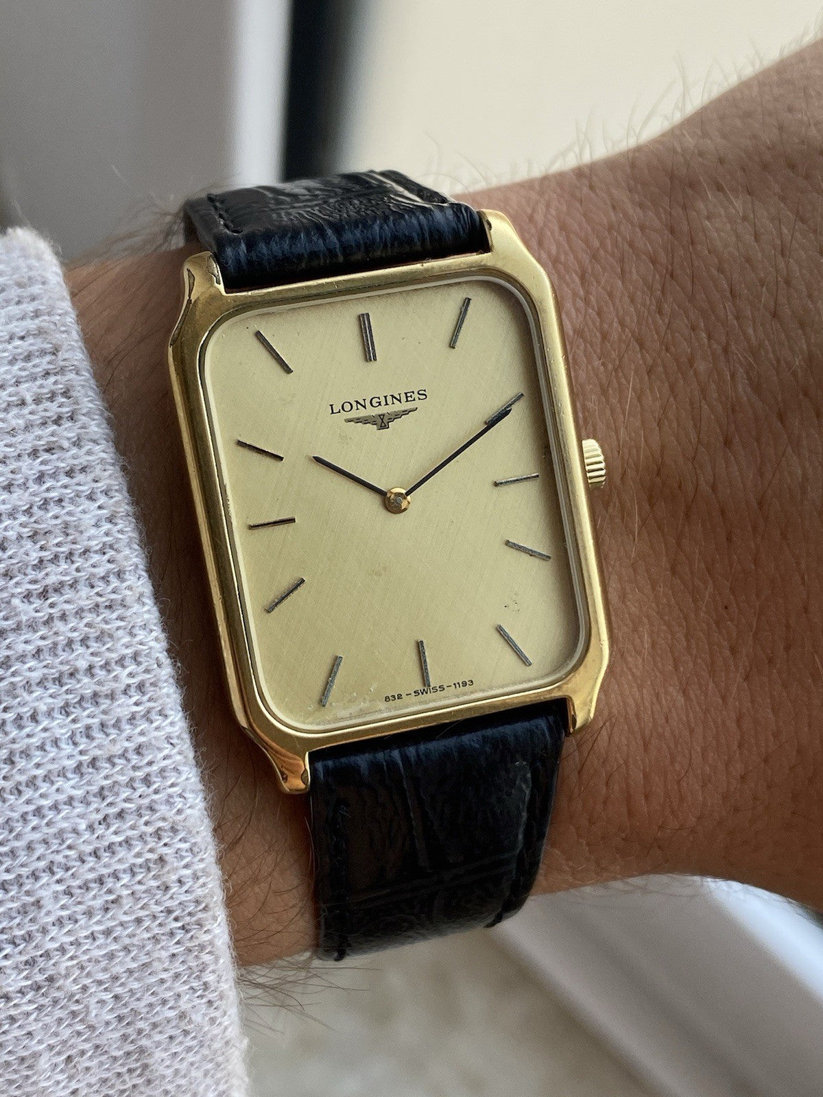 Longines Tank Mechanical Vintage Watch