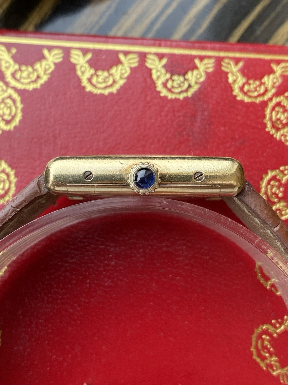 Must de Cartier Tank Vermeil Mechanical Watch