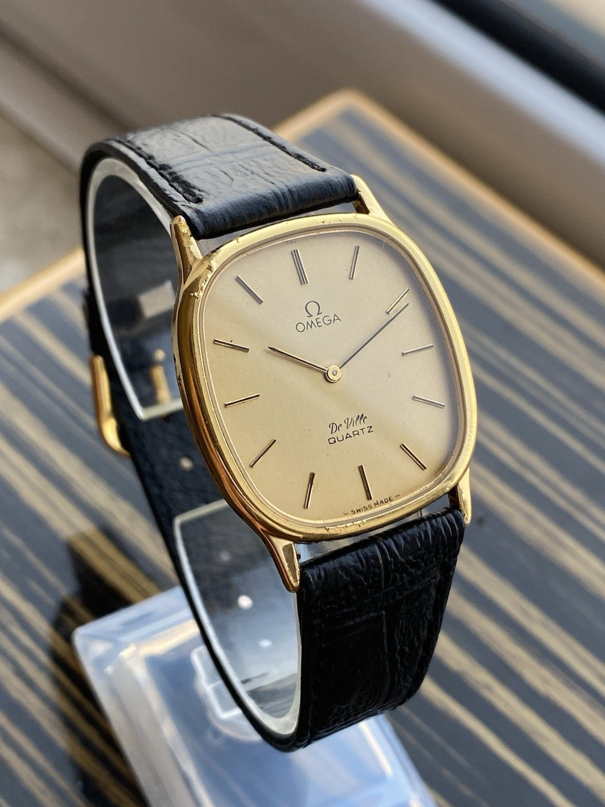 Omega De Ville Quartz Vintage Watch