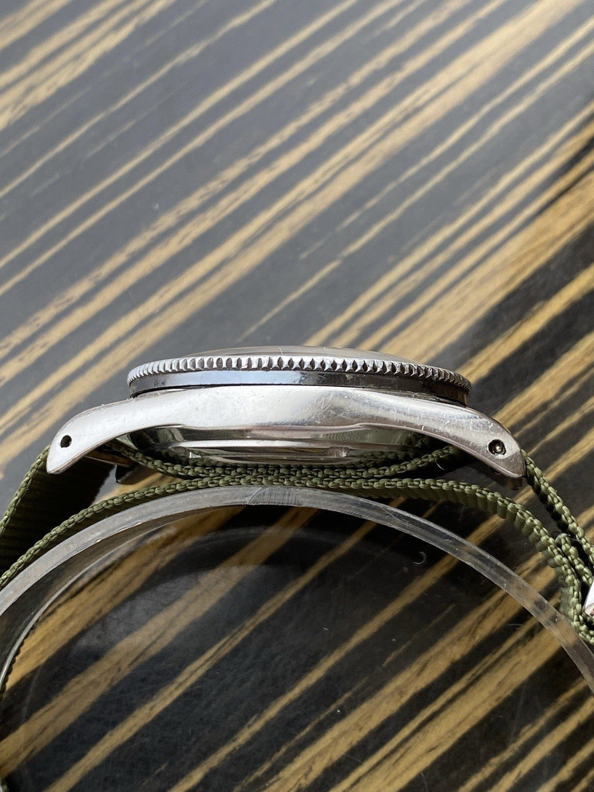 Technos Automatic Sky Diver Vintage Sub 1960's Swiss Made Watch 37mm