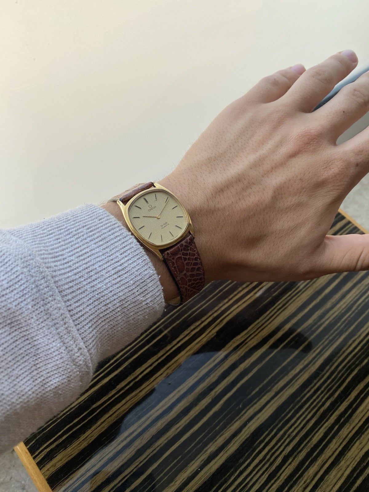 Omega De Ville Quartz Vintage Watch