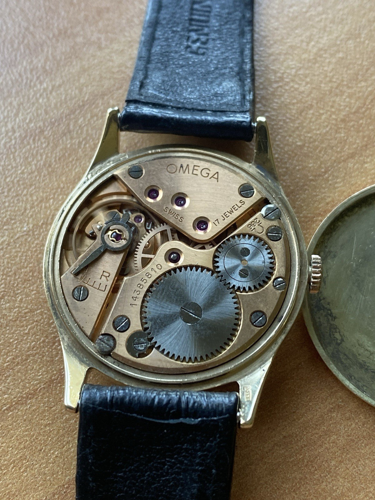 Vintage Omega 9 Carat Gold Watch