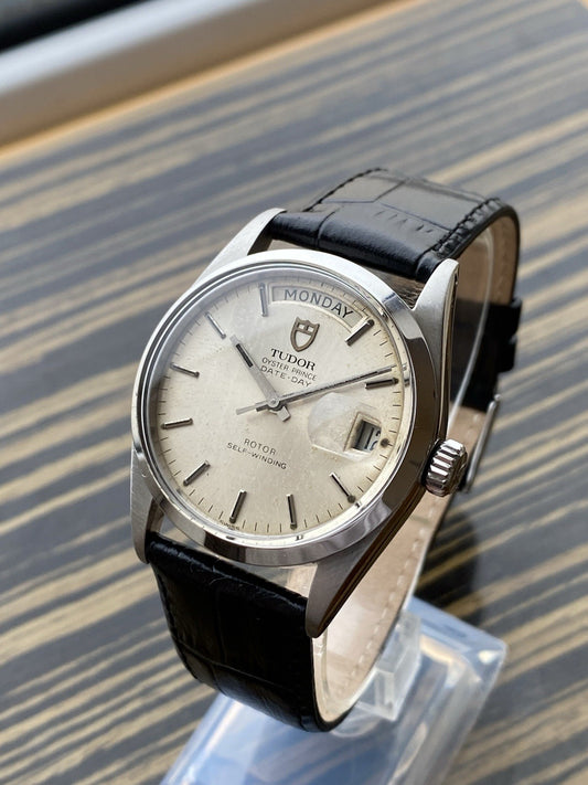 Vintage Tudor Oyster Prince Date + Day Automatic 36mm Watch