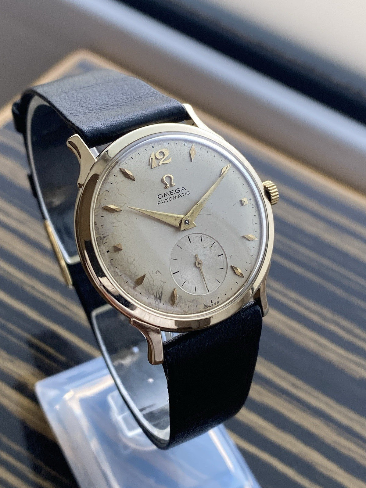 Vintage Bumper Omega Gold Filled Watch