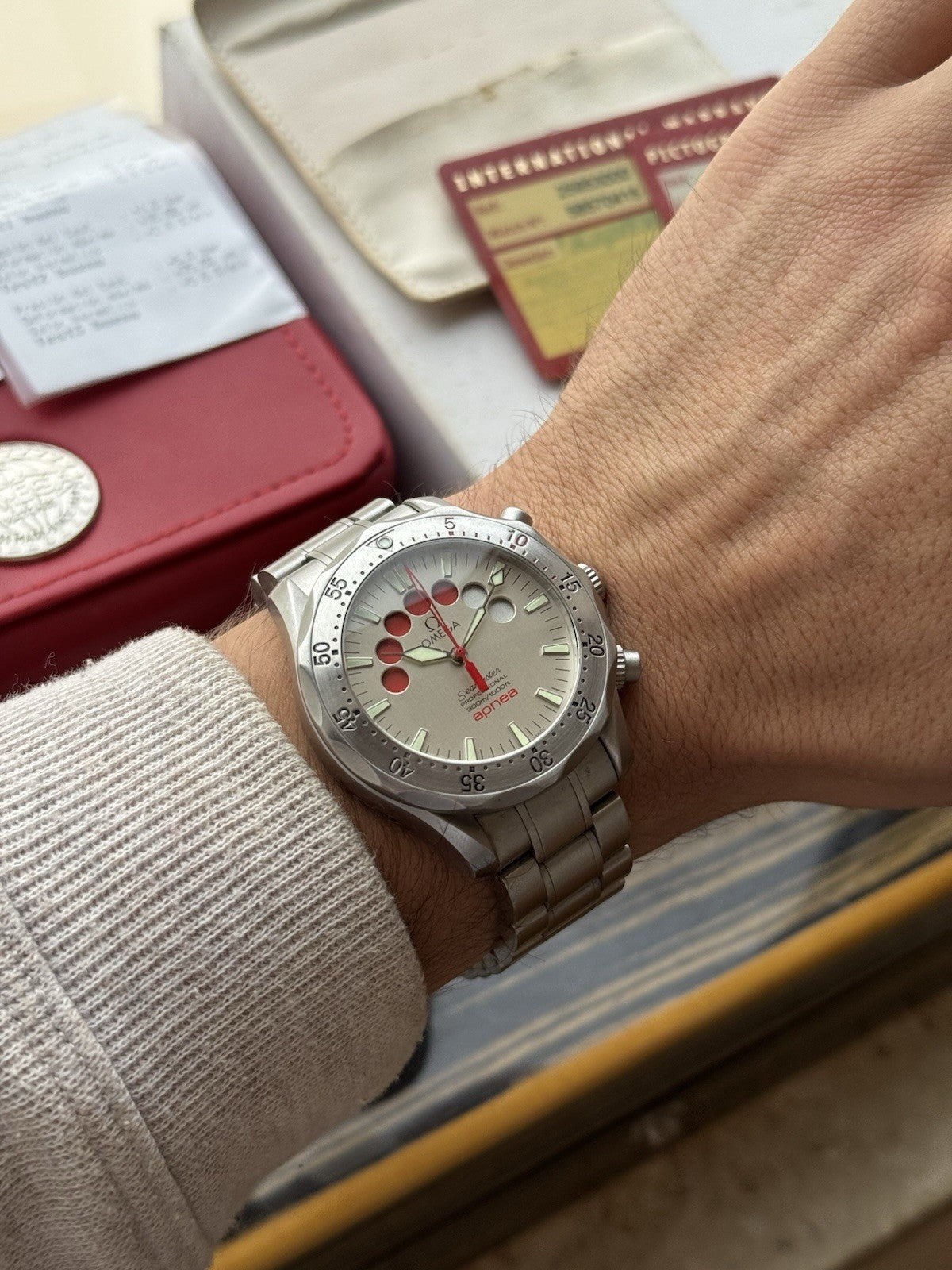 Omega Seamaster Professional 300M Apnea – Ref. 2595.30.00 - Full Set