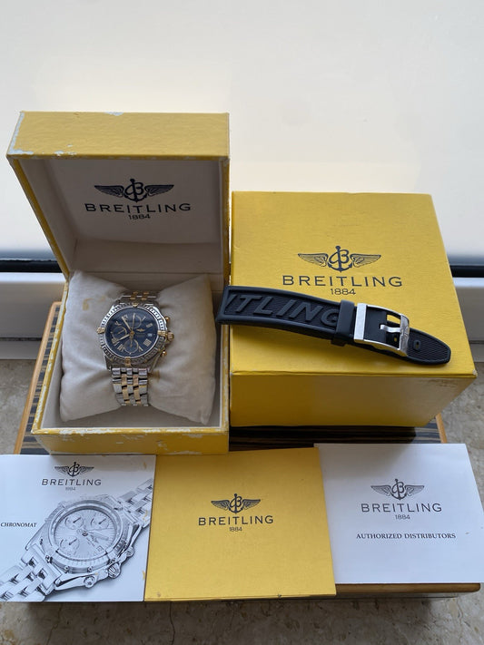 Breitling Crosswind 43mm Automatic Chronograph Watch B13355