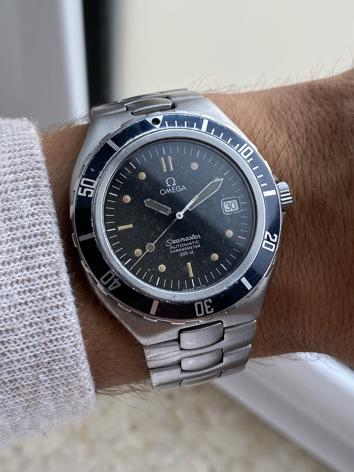 Vintage Omega Seamaster Pre Bond 39mm Automatic Watch