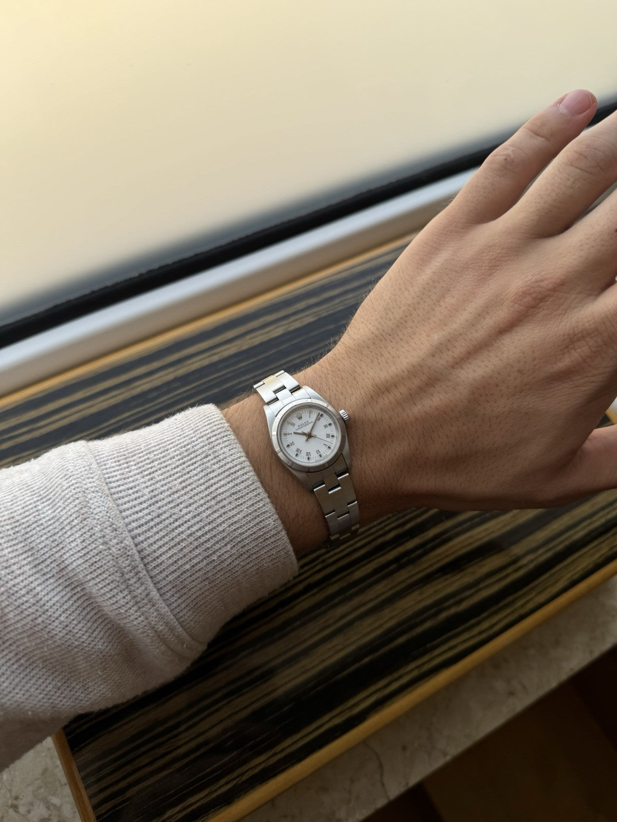 Rolex Oyster Perpetual Lady 26mm ref 67230 White Dial