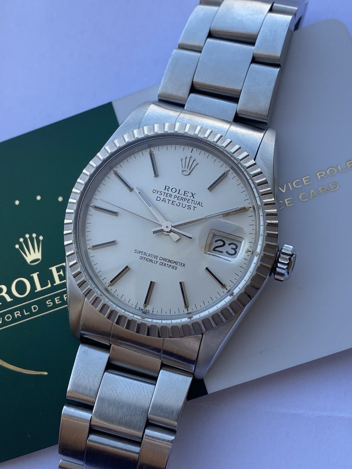 Fully Serviced Rolex Datejust 36mm ref. 16030