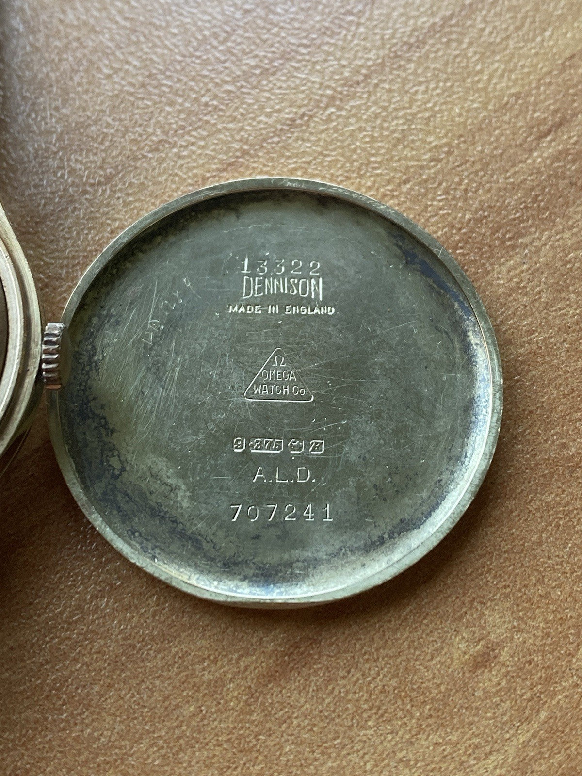 Vintage Omega 9 Carat Gold Watch