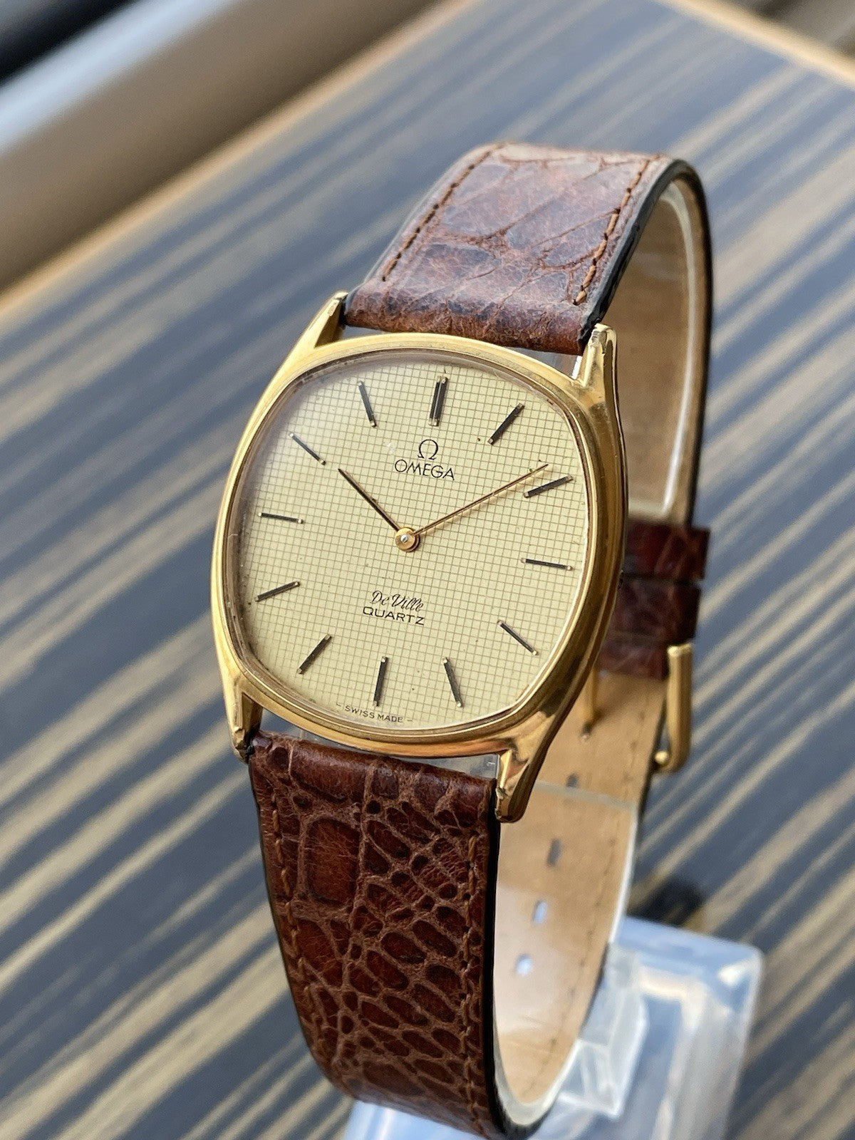 Omega De Ville Quartz Vintage Watch