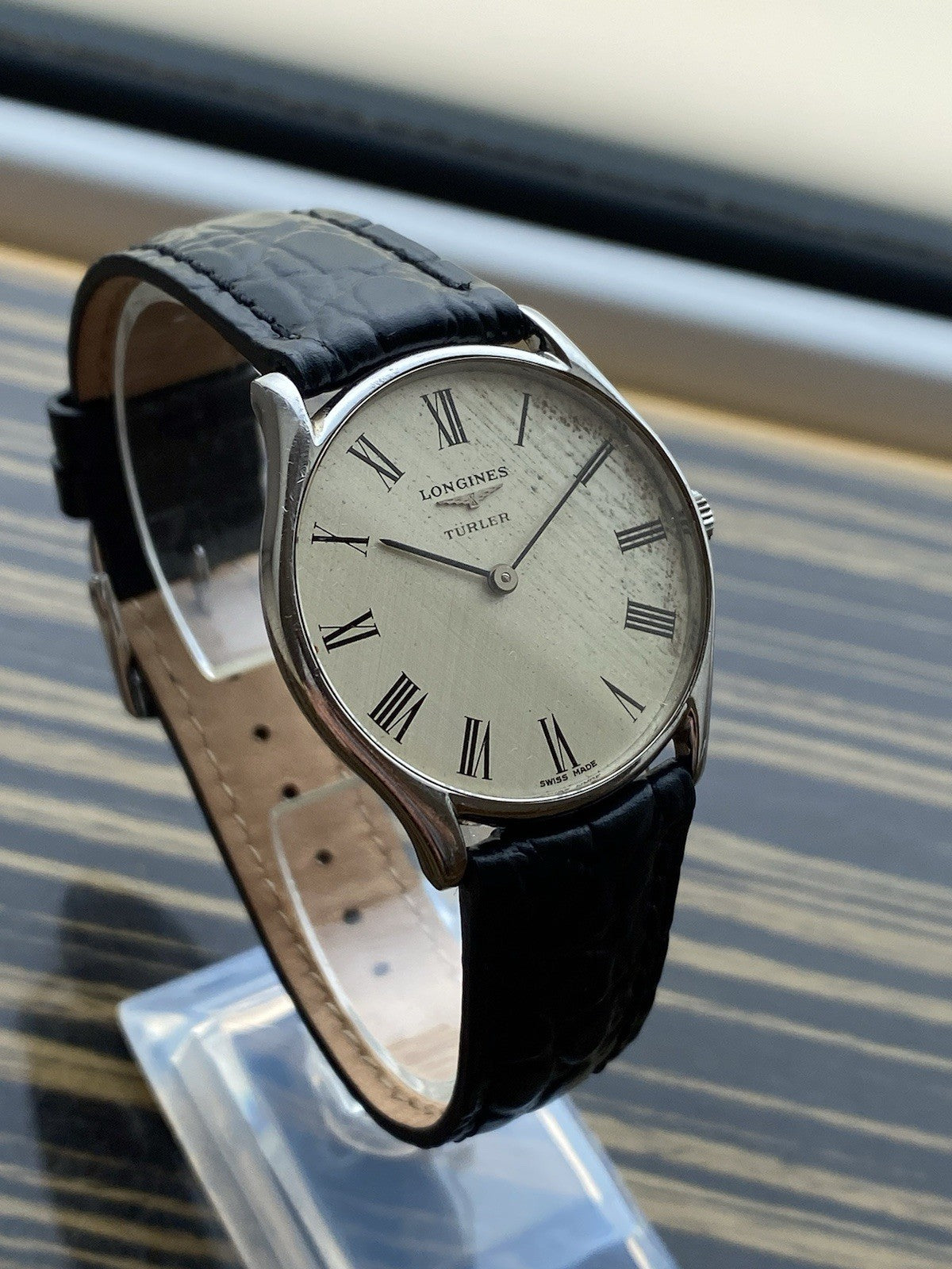 Longines Turler Mechanical Vintage Watch Manual Wind