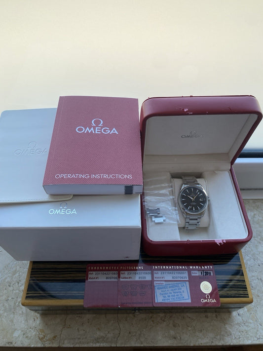 Omega Seamaster Aqua Terra Co-Axial 41mm Full Set 2011