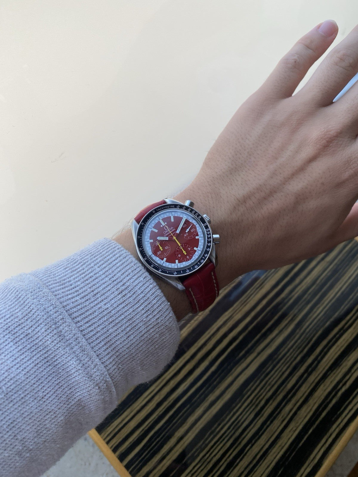 Omega Speedmaster Schumacher 39mm Automatic Watch