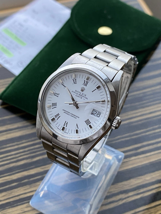 Rolex Date 34mm Automatic Vintage Watch Ref 1500