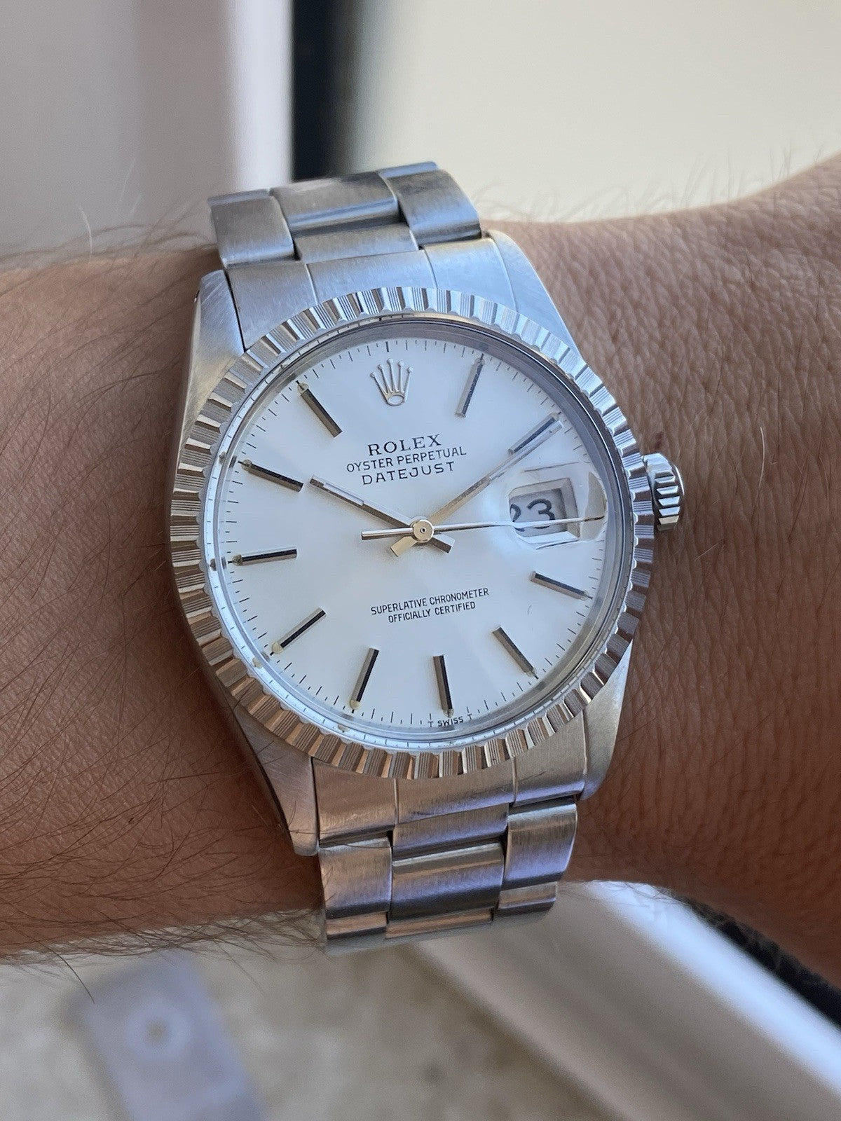 Fully Serviced Rolex Datejust 36mm ref. 16030