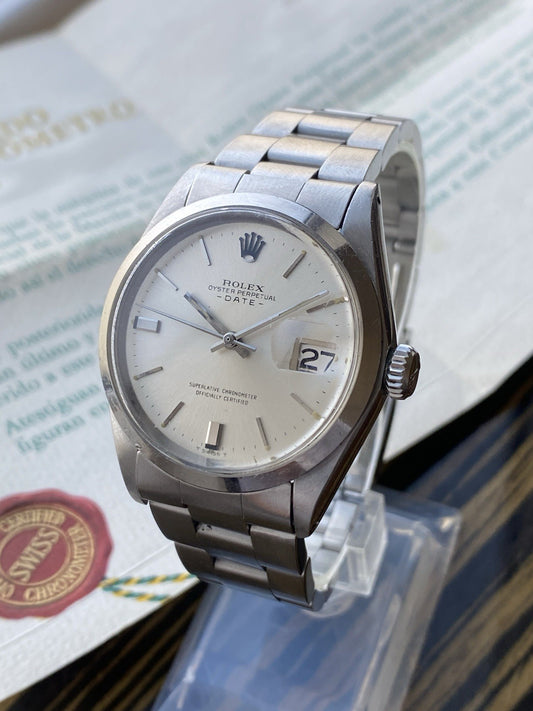 Rolex Date Automatic Vintage Watch Ref 1500
