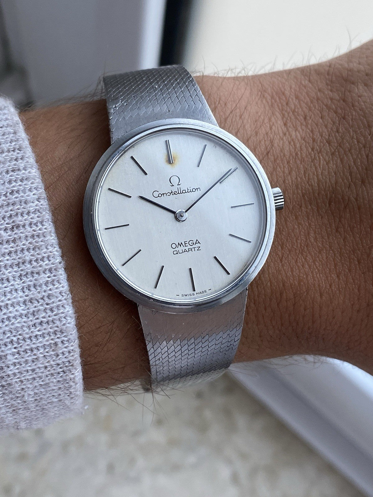 Classic Omega Constellation Vintage Quartz Watch