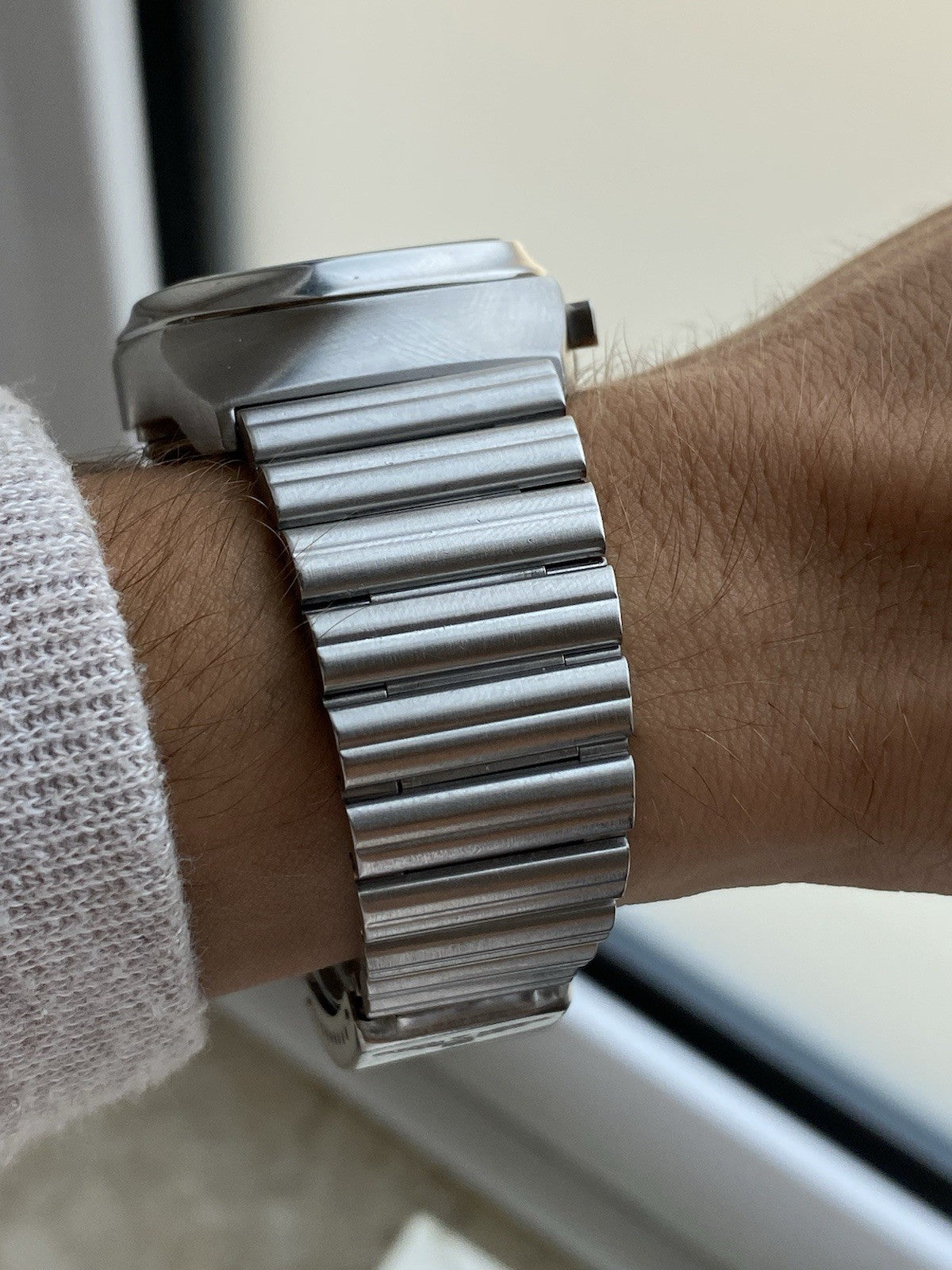 Rare Longines Ultronic Chronograph Vintage Watch