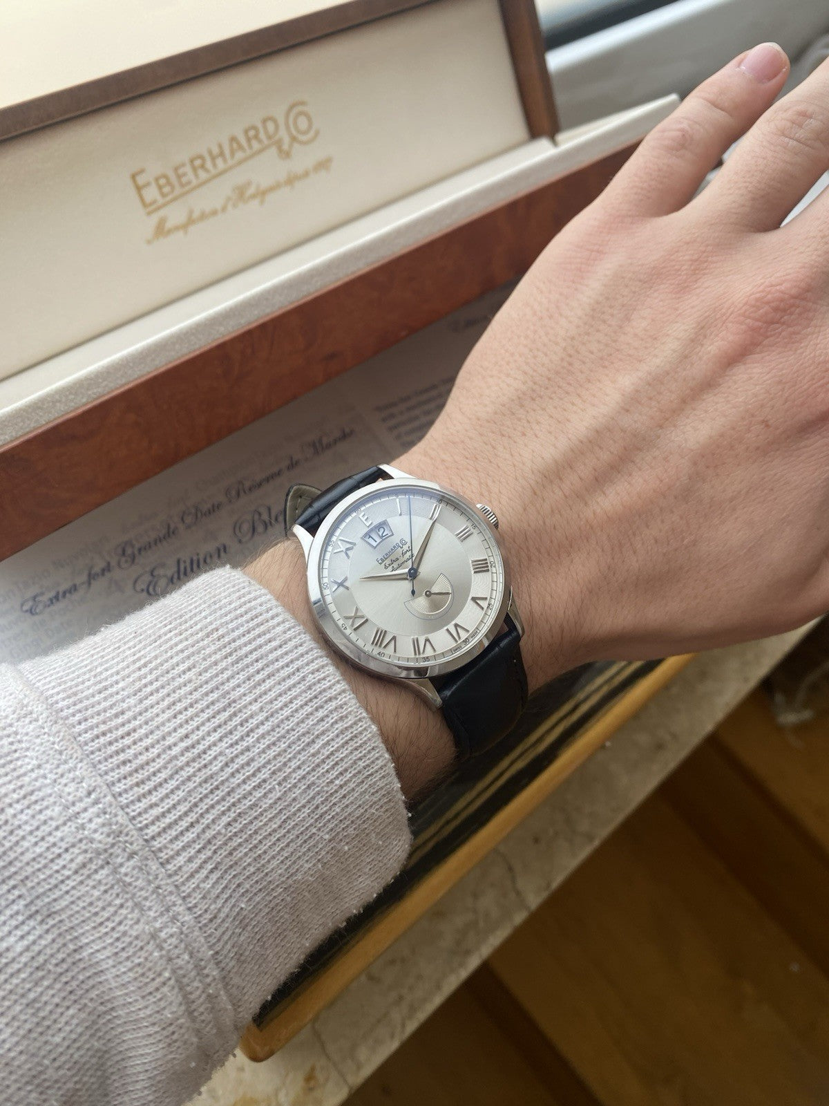 Eberhard & Co. Extra Fort Automatic Power Reserve Watch