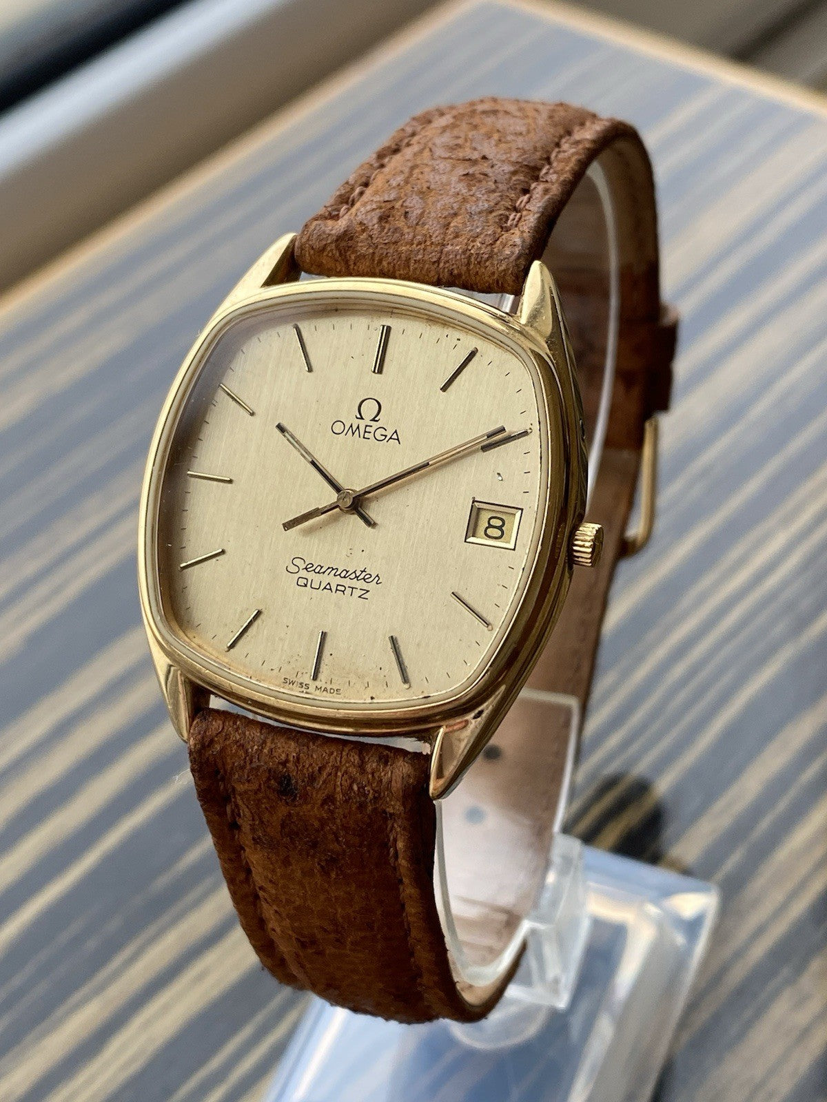 Omega Seamaster Quartz Vintage Watch