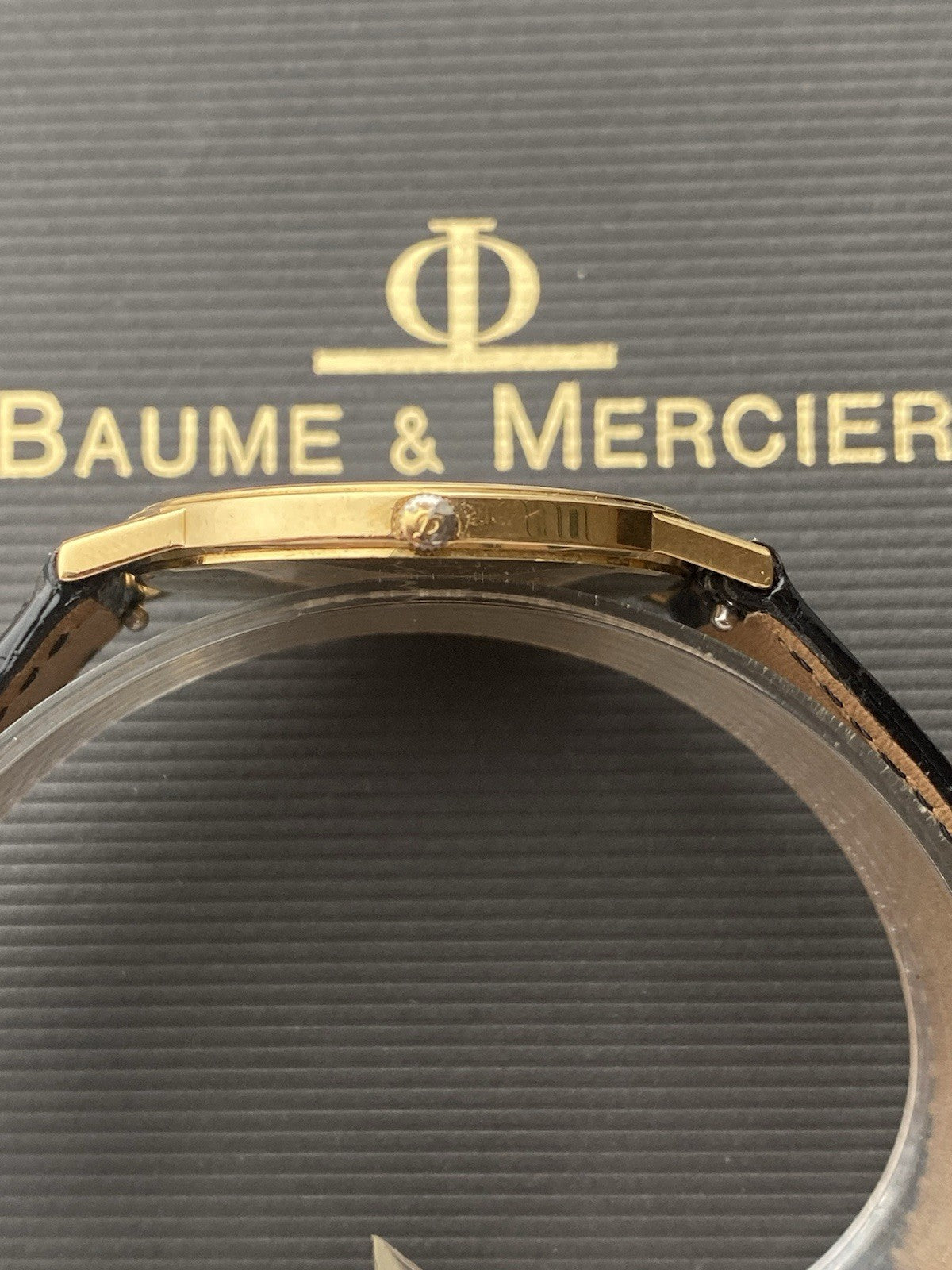 18kt Gold Baume & Mercier Genève Watch