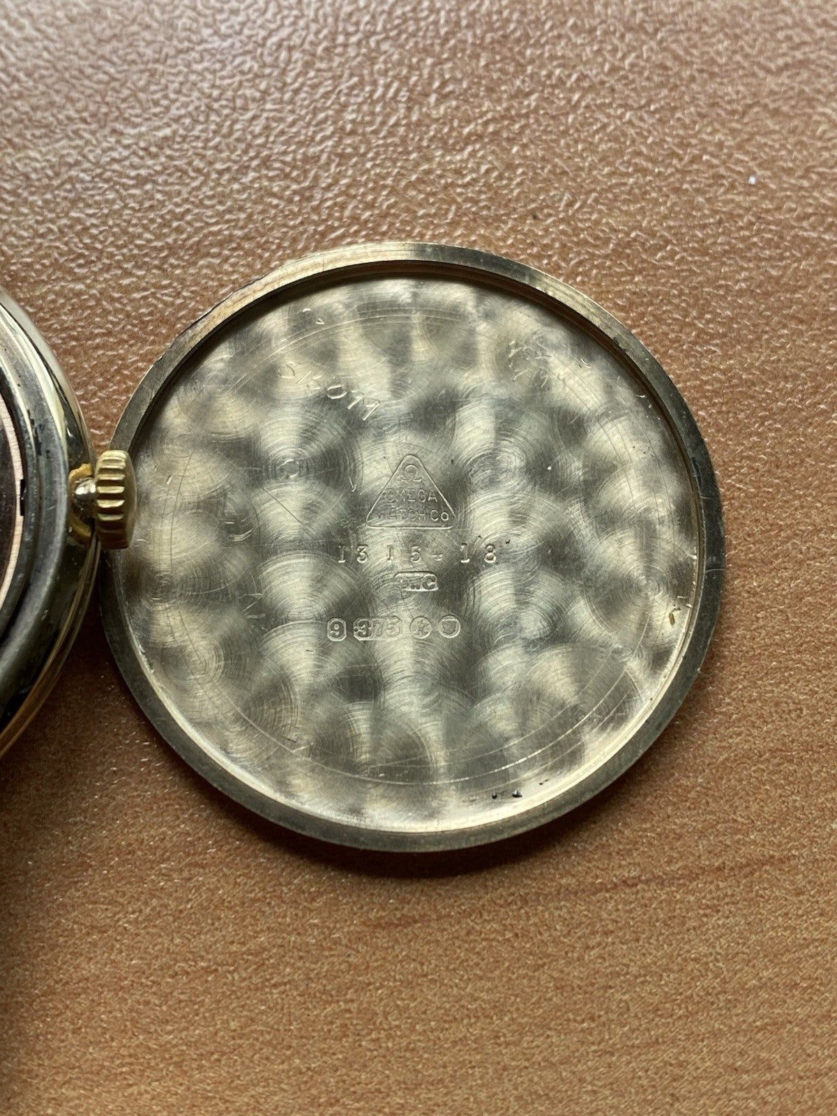 Vintage Omega 9 Carat Gold Watch