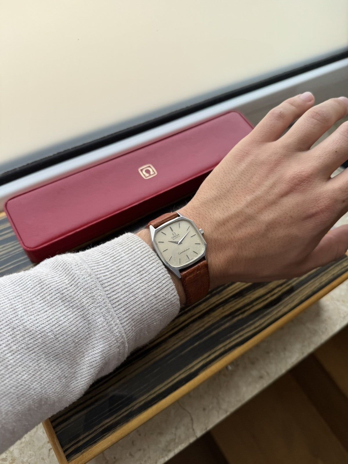 Omega Constellation vintage Quartz watch with box